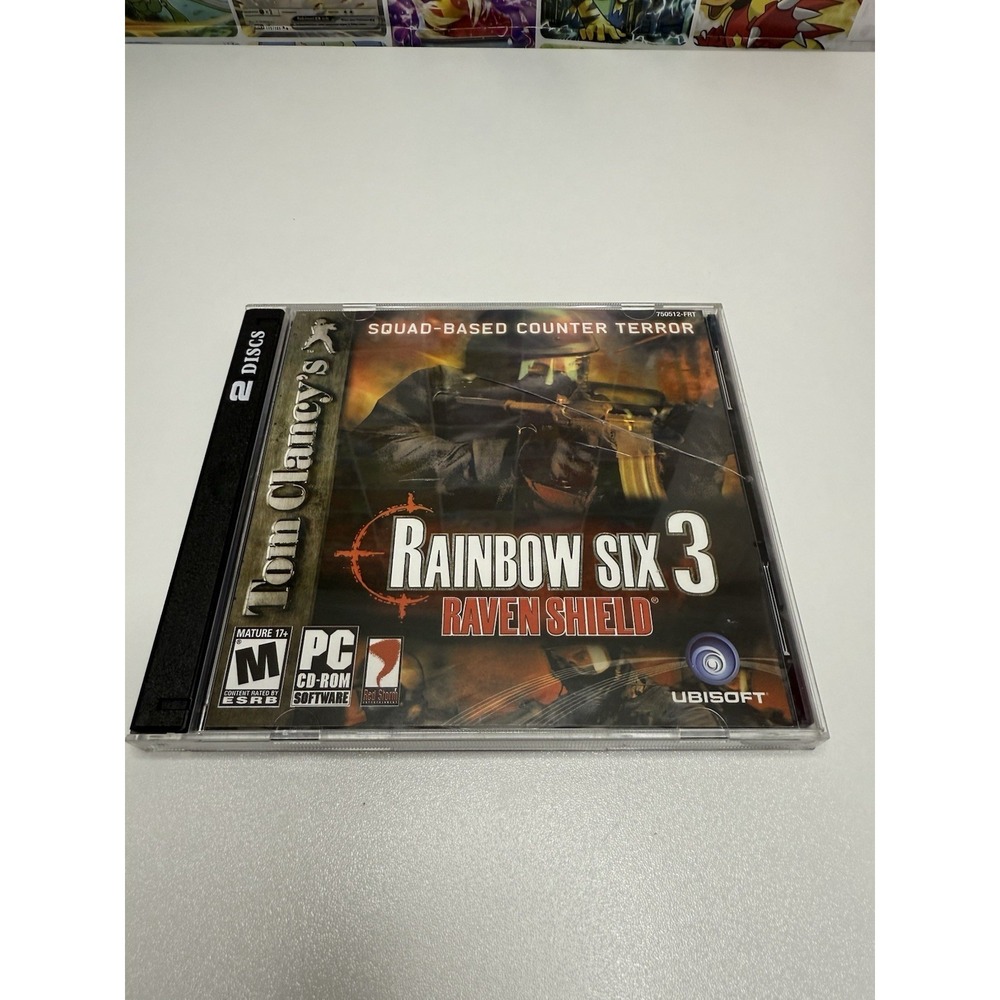 Tom‎ Clancy's Rainbow Six 3 Raven Shield PC Game 2 Disc Complete